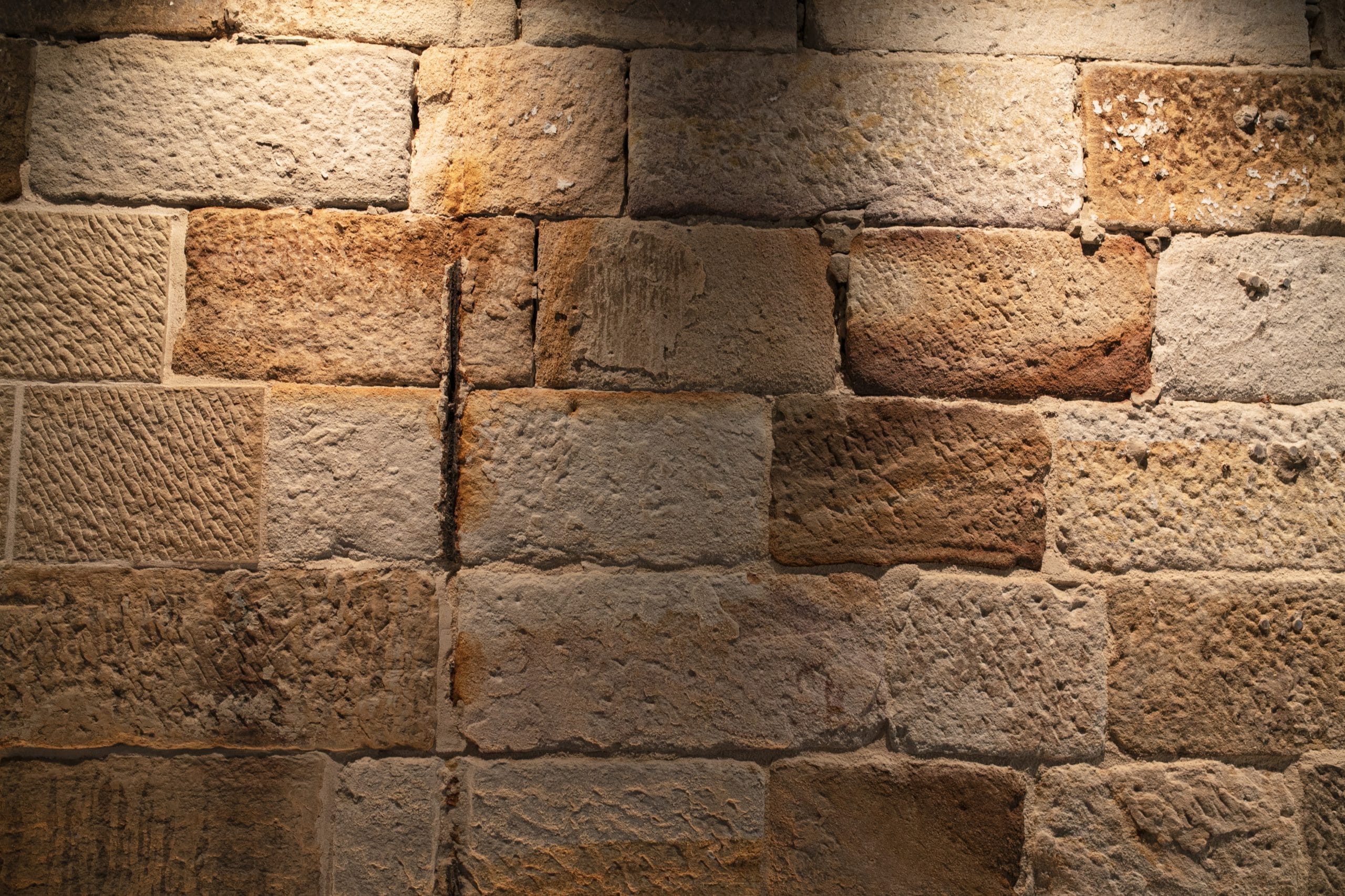 Historic sandstone texture from Hinchcliff House